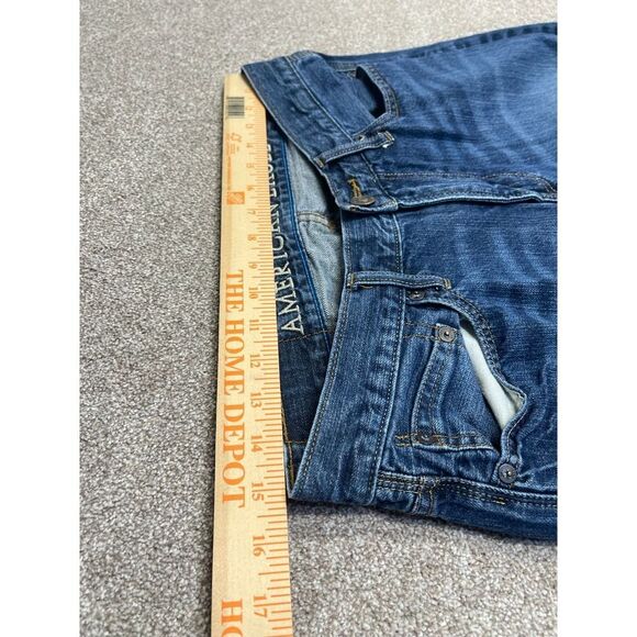 American Eagle original bootcut jeans mens sz 30/30 100% cotton retro Y2K - Picture 8 of 12